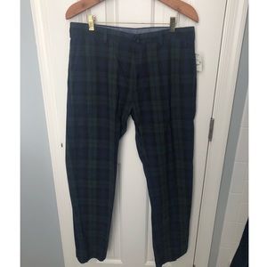 Brooks Brothers Plaid Pants 34/30 NWT